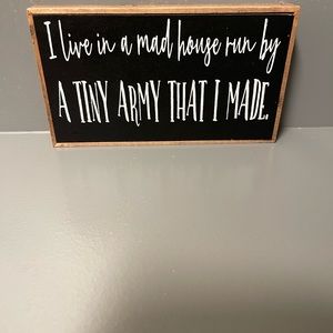 Hanging wall decor/tiered tray decor